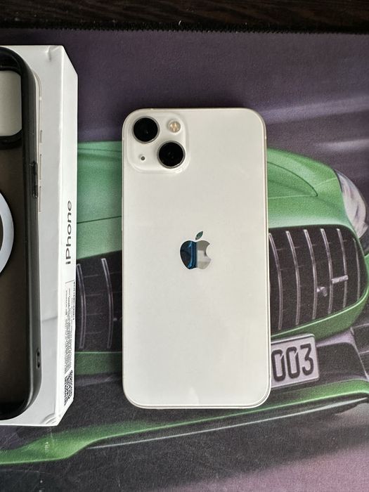 Продам Iphone 13, 77 АКБ, белый, 128 гб