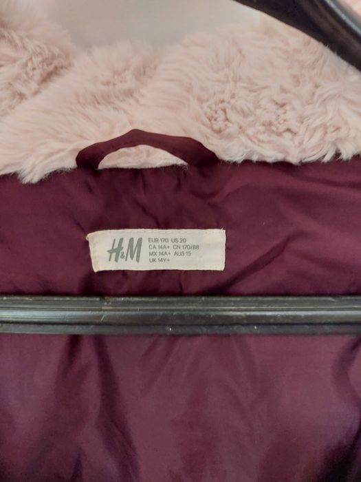 Зимно яке  H&M размер UK 14Y+ euro 170