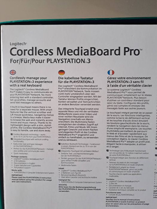 Безжичка клавиатура Logitech