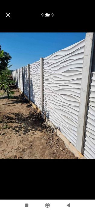 Vând gard beton armat!