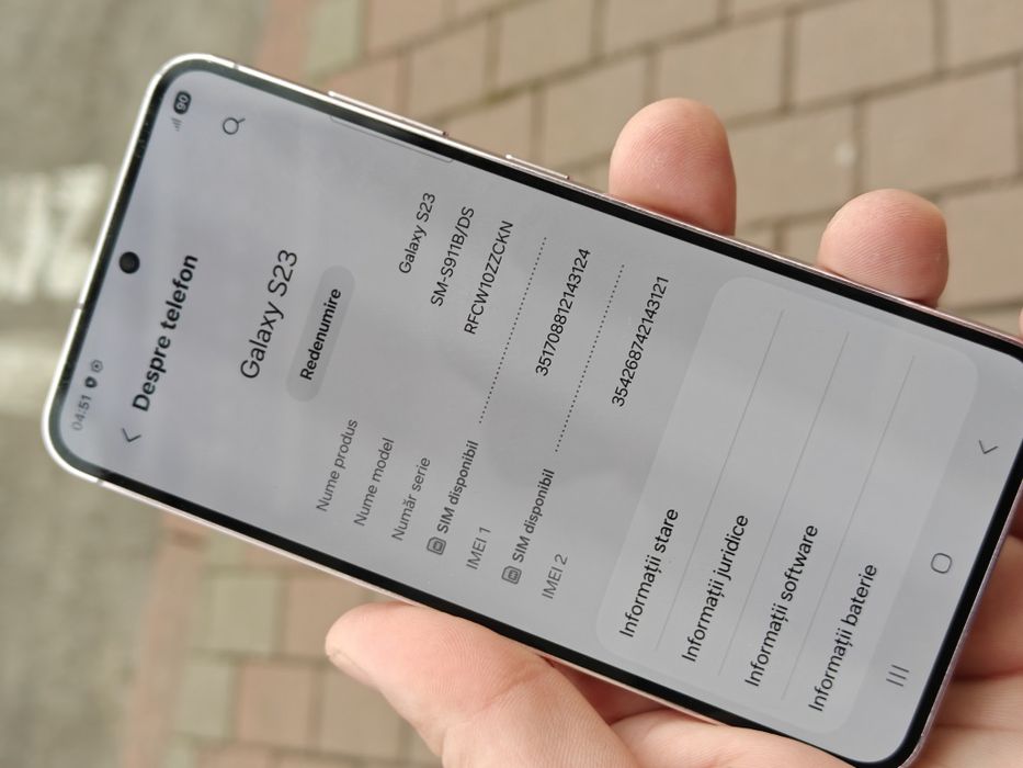 Vând sau Schimb Samsung Galaxy s23 5G. 256GB Lila