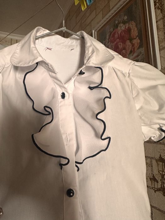 Школьная рубашка для девочки