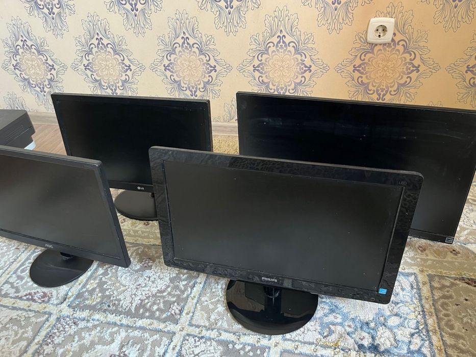 Маниторы и процессор