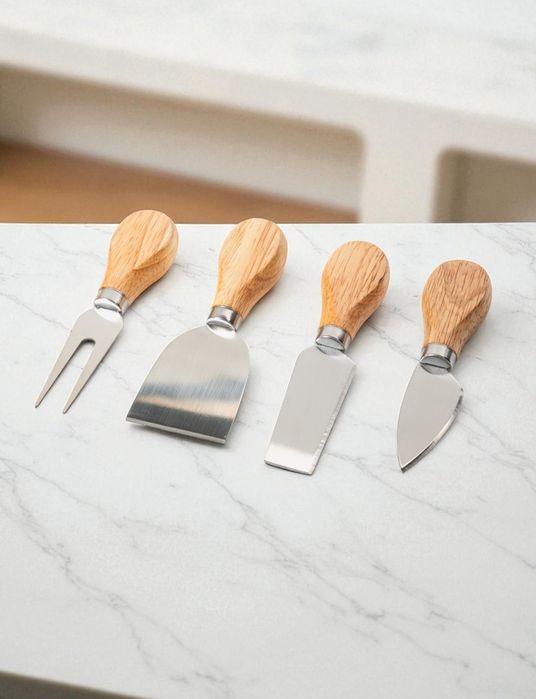 Saryog' idish nabor 4 ta pichoqli Маслёнка набор с 4 ножами