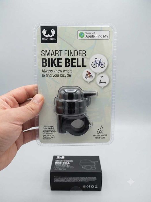Интелигентен велосипеден звънец с тракер Fresh 'n Rebel Smart Finder Bike
