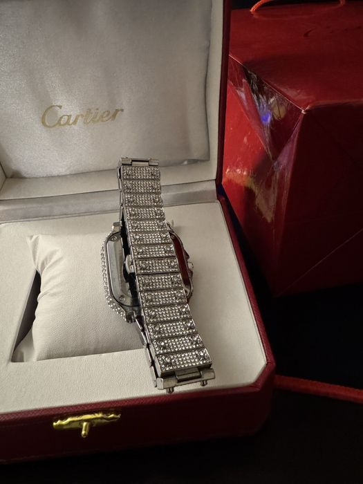 Cartier Santos Galbée Square Часовник