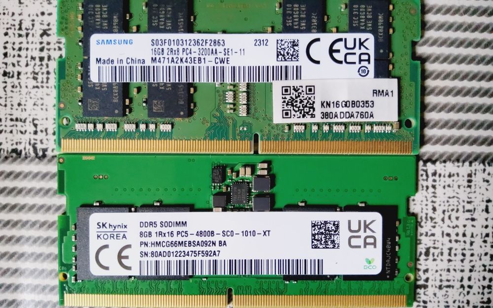 Ram Laptop Gaming DDR5 8GB 4800Mhz