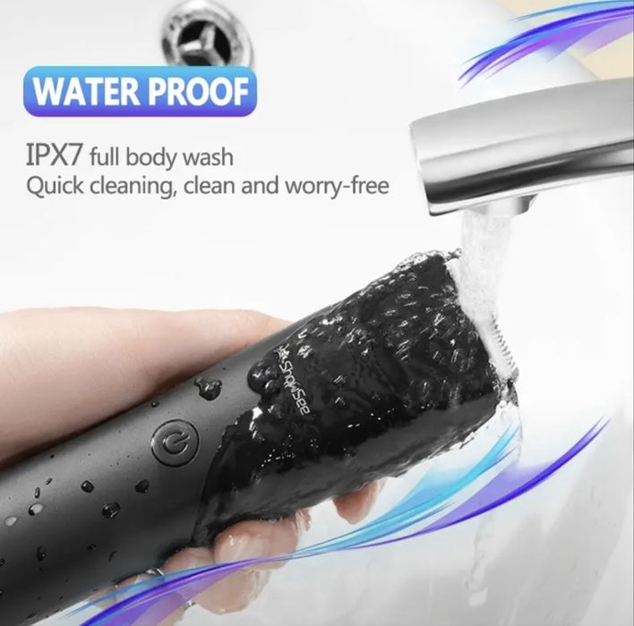 Showsee водонепроницаемая перезаряжаемая машинка для стрижки волос