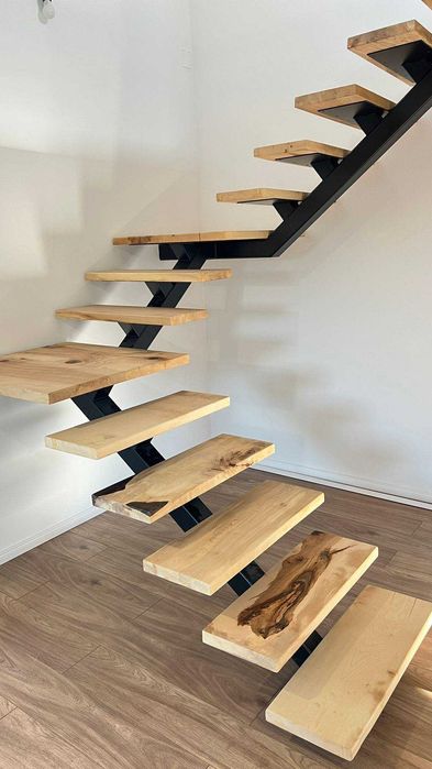 trepte  scari lemn masiv