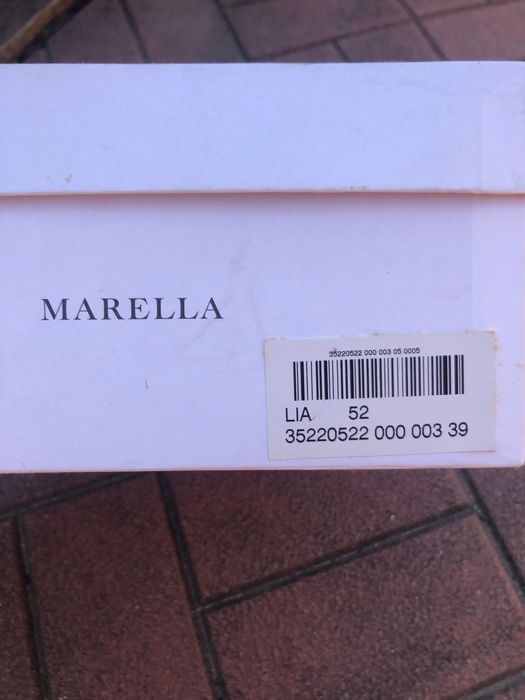 Marella, дамски елегантни сандали на ток, размер 39