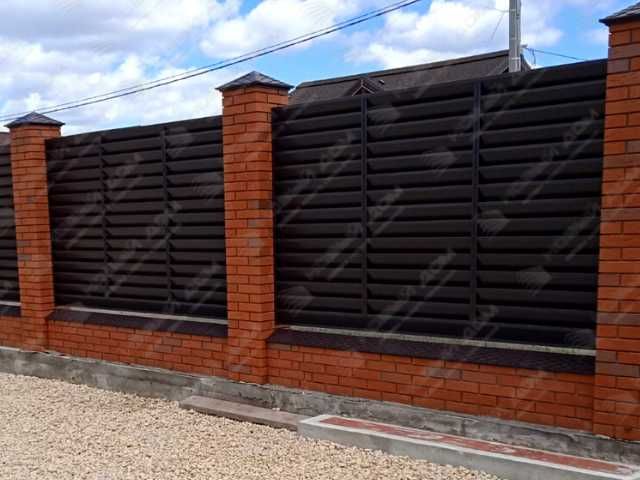 Забор жалюзи еврозабор