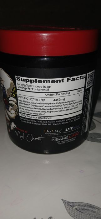 Предтрен, Psychotic