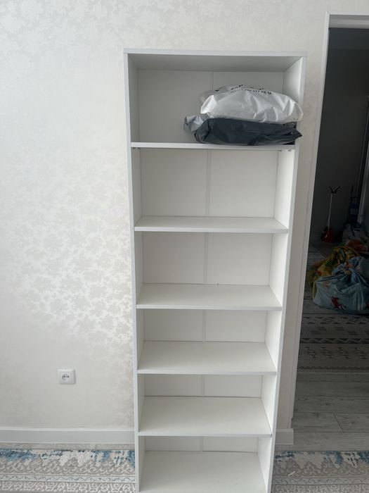 стелаж  белый в хорош