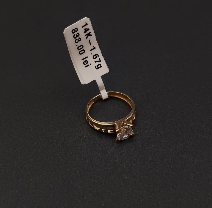 Inel damă Aur 14k/585.  1,67 Gr