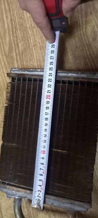 Радиатор печки медный