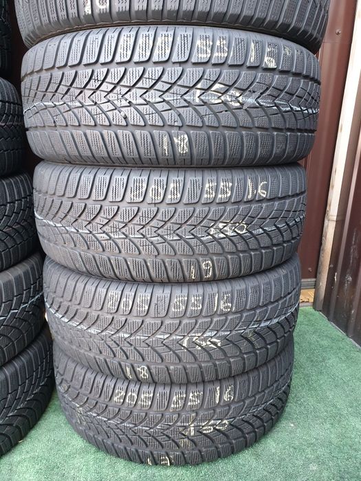 205.55.16 Hankook Dunlop Bridgestone Michelin Goodyear  set