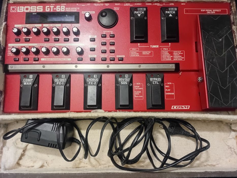 Процессор басгитарный BOSS GT-6B