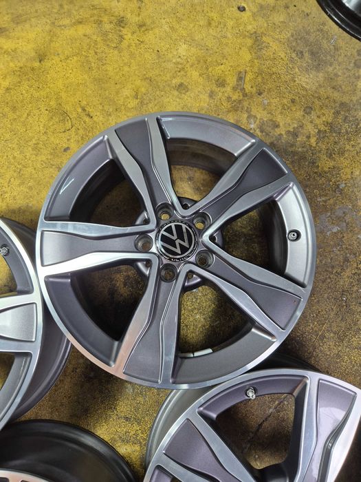 4 Jante Aliaj 5x112 17'' OE VW Golf Passat Touran Sharan Tiguan T-Roc Caddy Scirocco / Skoda Octavia Superb Yeti Karoq Kodiaq