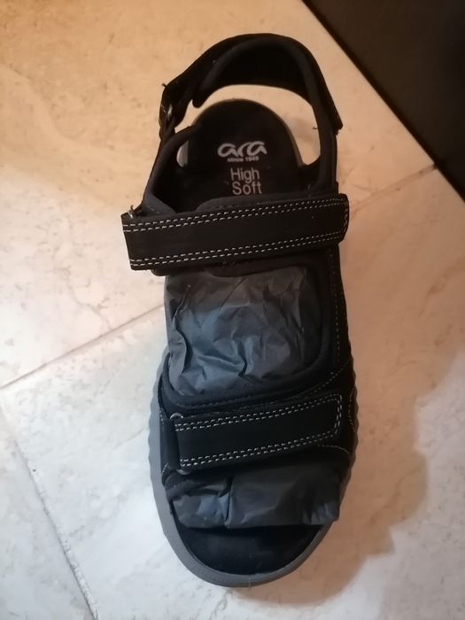 Sandale noi ara , piele întoarsă,  nr 41