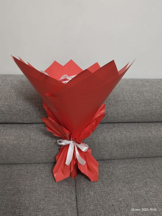 Buchete din trandafiri de sapun,si trandafiri cu sclipici