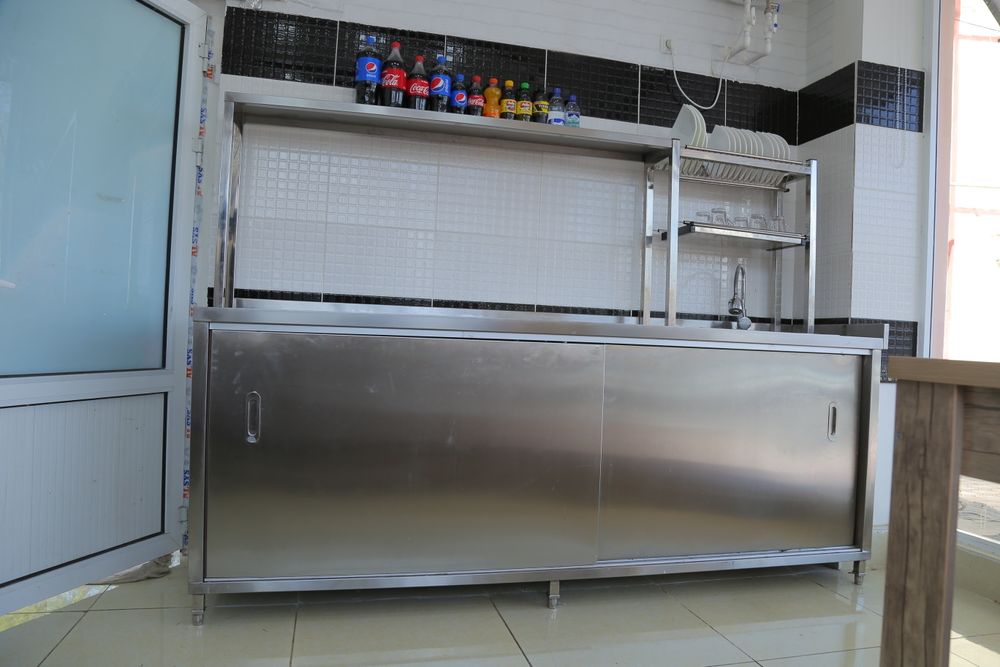 стол из нержавейки stol nerjaveyka