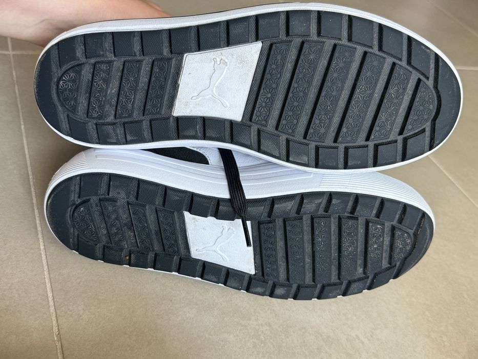 Puma  Кецове Kaia 2.0 с равна платформа, Черен, Бял, 3.5