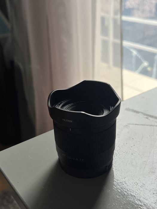 Obiectiv Viltrox 20mm f2.8 pentru Sony E cu filtru K&F
