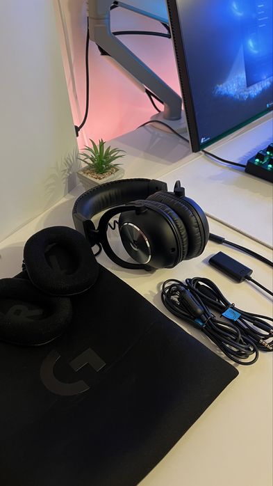 Casti Gaming- Logitech G Pro X Surround 7.1 cu fir