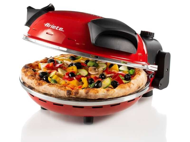 Електрическа Фурна за Пица с Каменна Плоча Ariete Pizzamaker, Червена