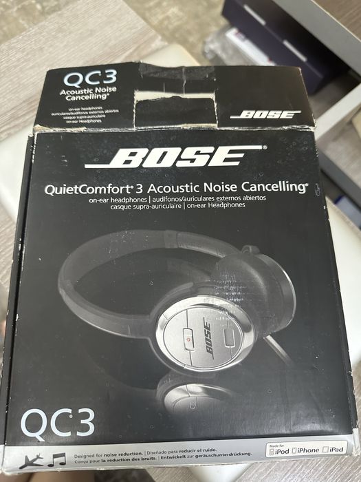 Casti Bose Quiet Comfort 3 Acoustic Noise Cancelling