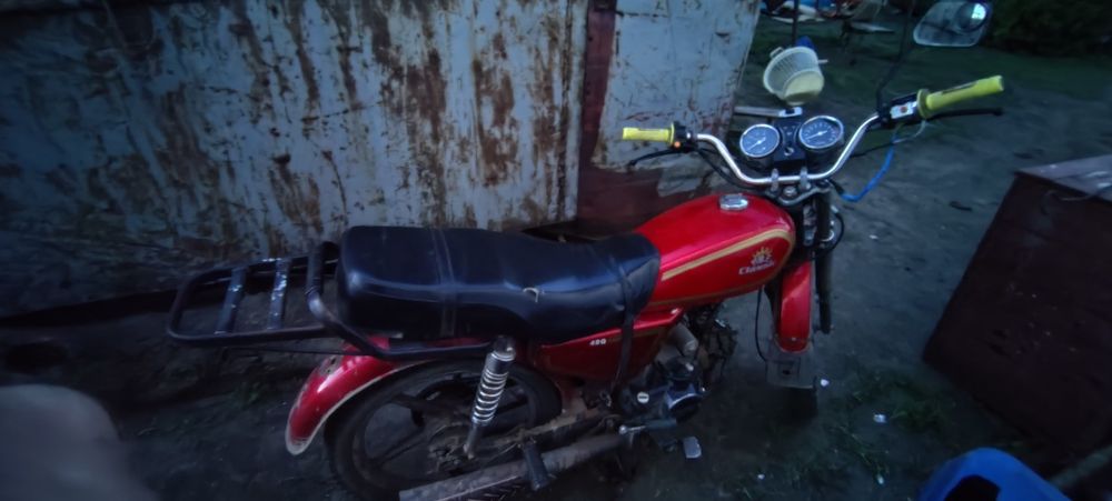 Мотоцикл альфа 110 куь