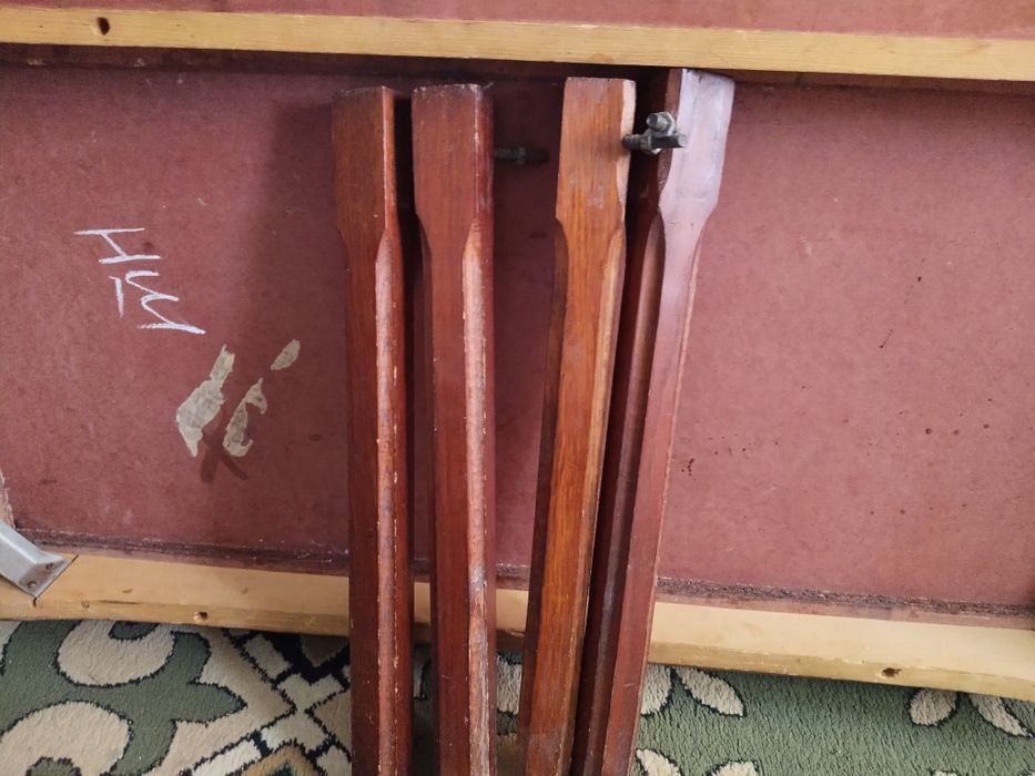 Раскладной деревянный стол 110×54 см