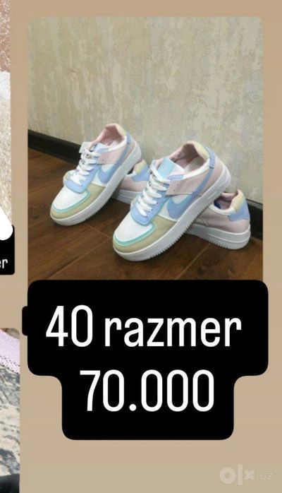 Krasofka Nike sfati zor yangidek 1 Marta kiygaman