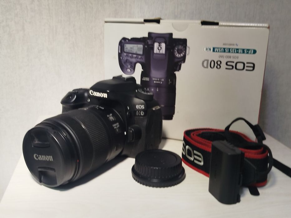 Canon 80d  ideal xolatda