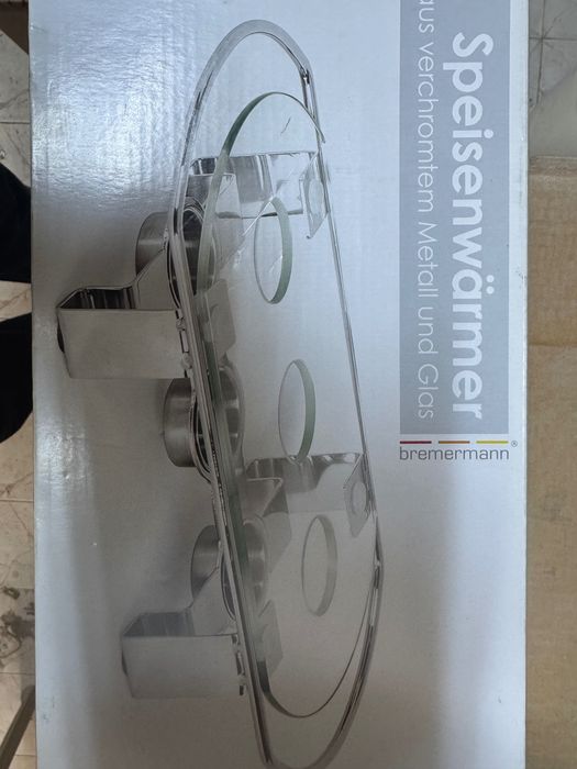 Продавам стъклен плот за затопляне на ястия