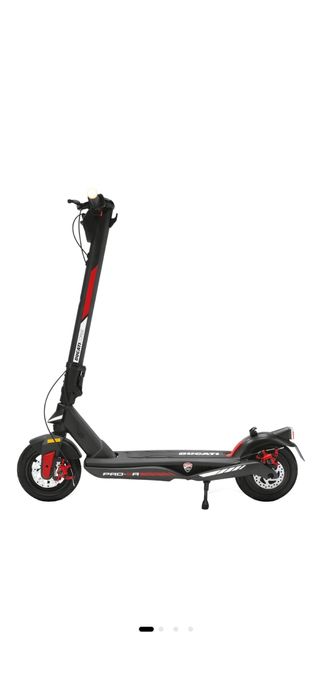 Trotineta electrica Ducati Pro-III R AS, Motor 500W, autonomie 40km, viteza 25 Km/h, roti 10", Negru