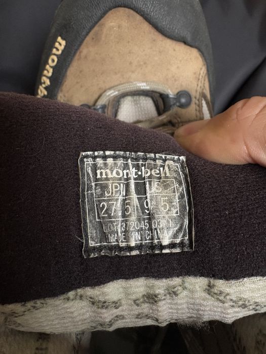 Ботинки Montbell Vibram Gore-Tex