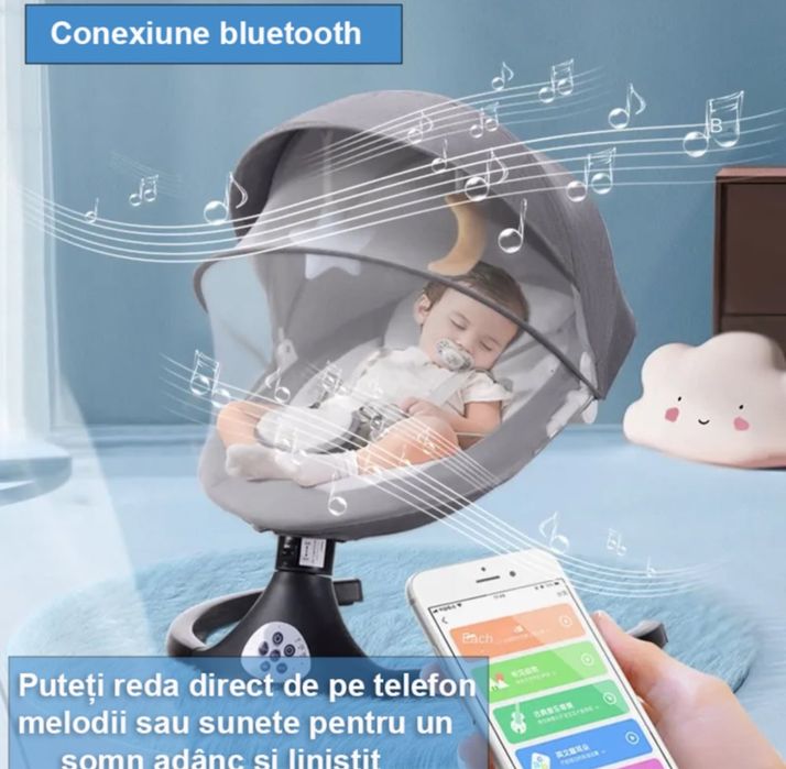 Leagan electric bebe