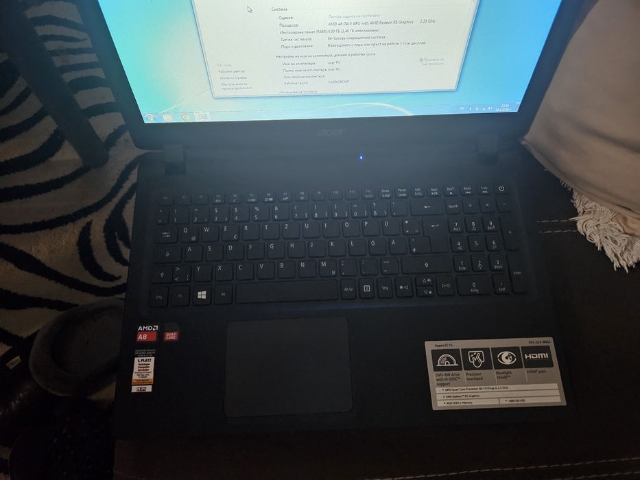 Лаптоп acer  es 15