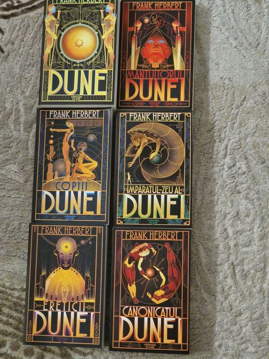 Seria Originala Dune + Pachet Legendele Dunei