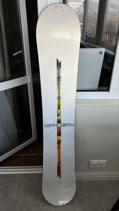 Сноуборд burton custom x с креплением и ботинками