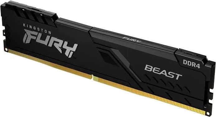 Memorii RAM Kingston Fury Beast 32GB (2x16GB) DDR4 3200MHz CL16