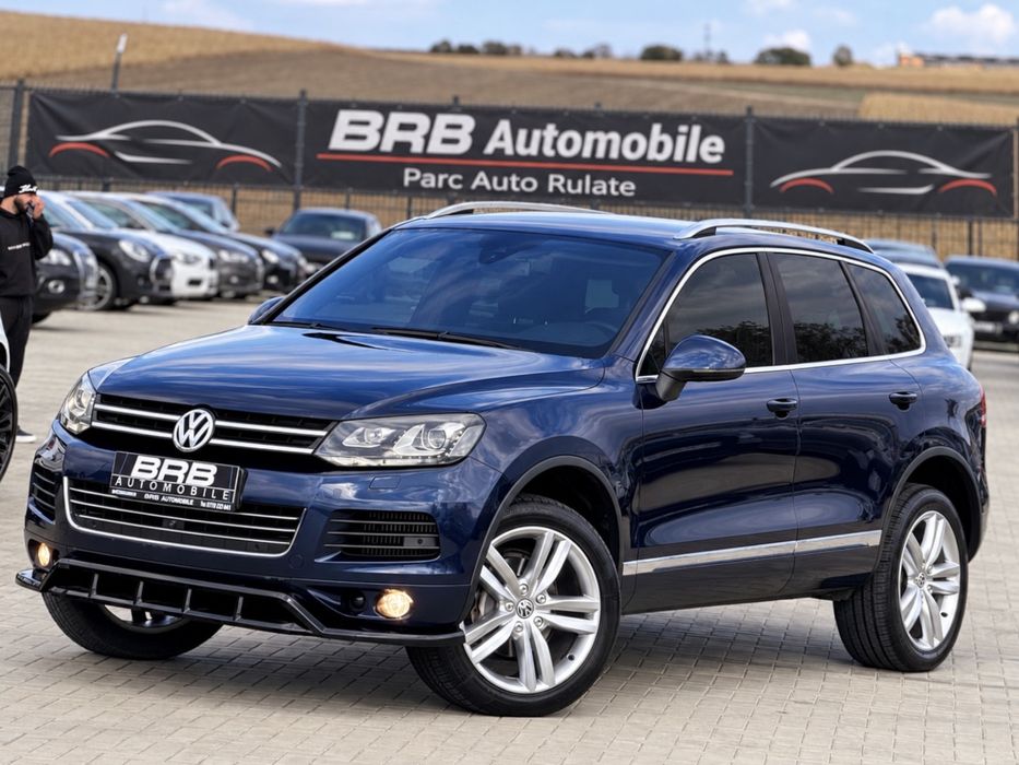• Vw Touareg 2012 • 3.0 Diesel 4 Motion / Ventilatie / Carlig electric / Line - Side assist / Parc Auto • RATE • Garanție •