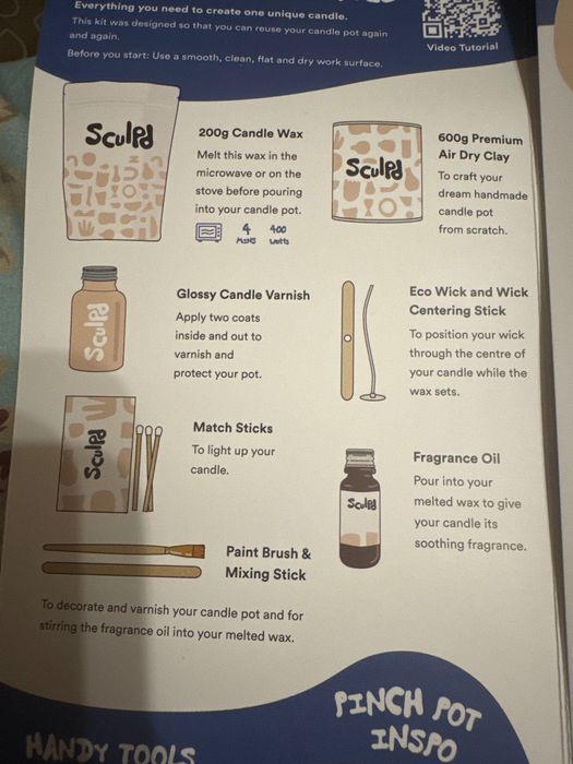 Соев Сет за правене на свещи