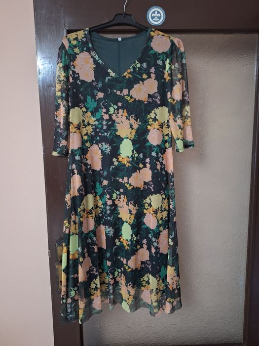 Rochie tulle elastic