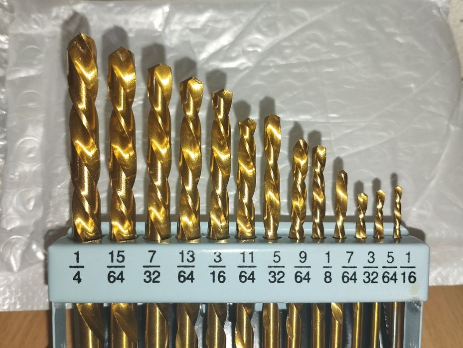 Левое сверло набор