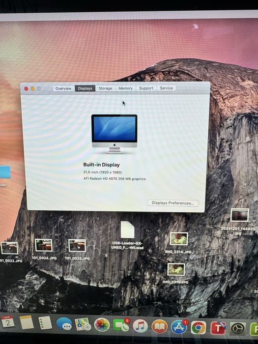 Apple Imac A1311 21.5 inch intel core i3