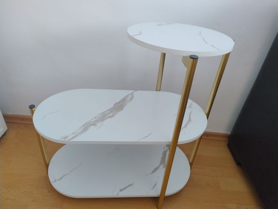 Masă albă 64x30,5x63