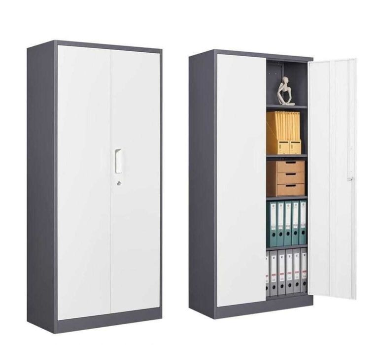 металлический офисный шкаф для документов  Metalicheskiy shkaf полка