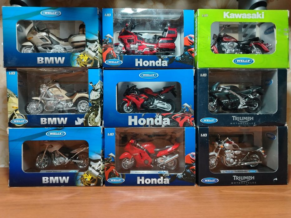 Продам модельки мотоциклов